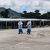 Two Muslim girls at the bus station in Kundasang